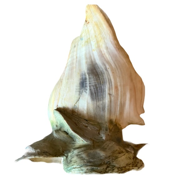 Original Signed Art, Holden Beach N.C. Painted Shell Clusters, Set of 2 - Picture 3 of 13